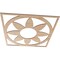 Ekena Millwork Blume Wood Fretwork Pierced Ceiling Medallion, Alder, 26"OD x 9"ID x 3/8"T CMWP26X26X0375BLAL - alternate 4